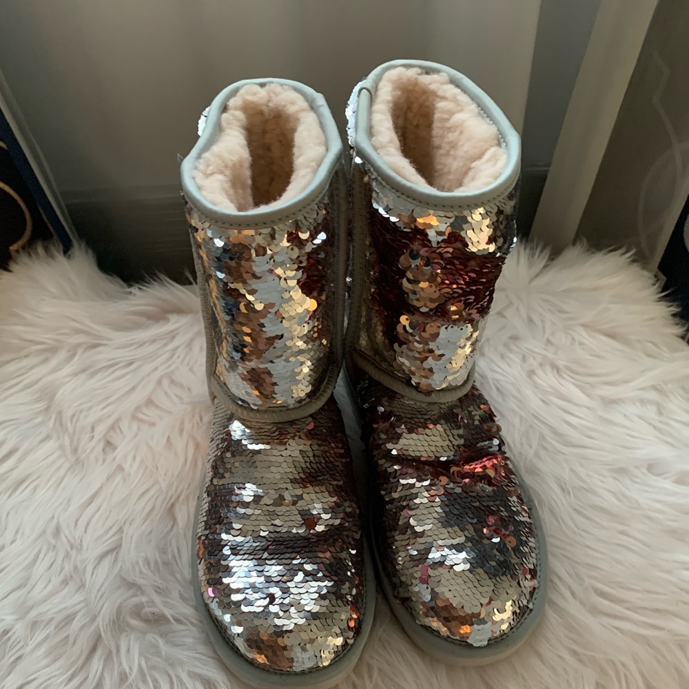 Sequin Ugg Boots